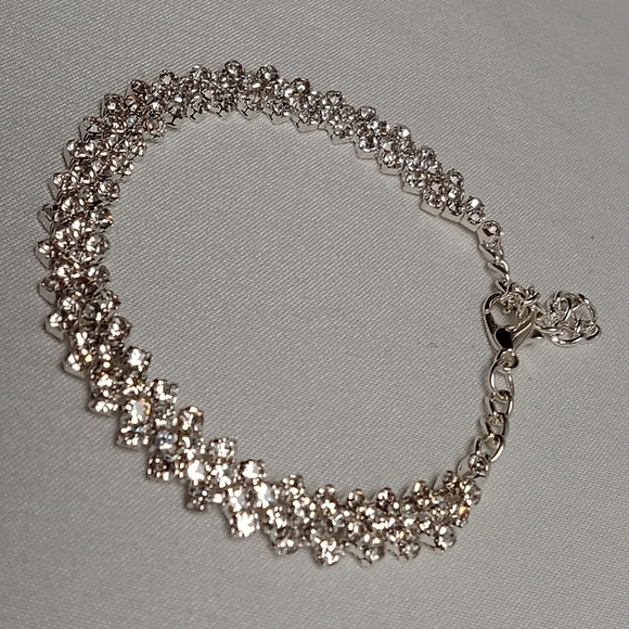 Hand Crafted Rhinestone Bracelet - Picture 3 of 6